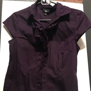 Purple Mossimo sleeveless blouse size S